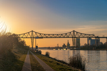 Rendsburg Hochbrücke Nord Ostsee Kanal