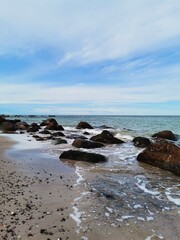 sea and rocks