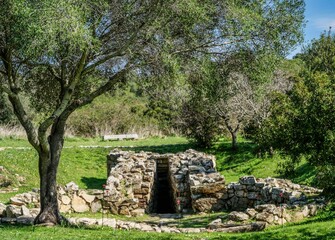 Pozzo sacro Nuragico, Olbia, Sardegna