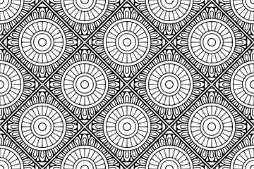 Mandala Ornament Pattern. Vintage decorative elements