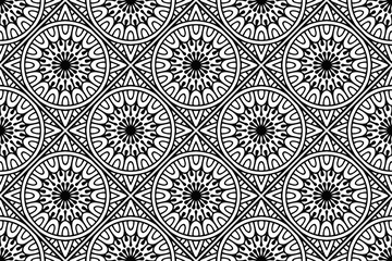 Mandala Ornament Pattern. Vintage decorative elements