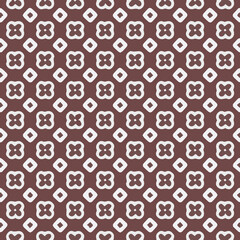 Seamless vector pattern in geometric ornamental style