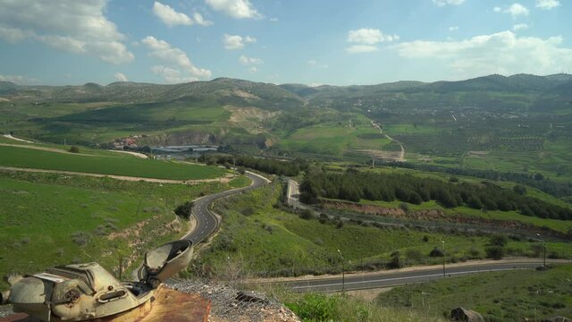 The Golan Heights and Jordan