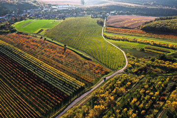 autumn landscape in South Moravia © Vendula