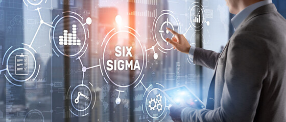 Six Sigma. Management concept aimed at improving the quality of work of an organization or a...