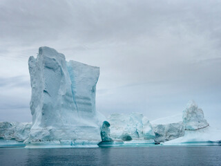 Ilulissat Icefjord at Disko Bay, Greenland, Danish Territory.