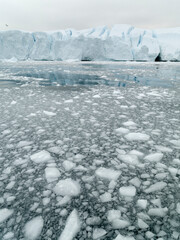 Ilulissat Icefjord at Disko Bay, Greenland, Danish Territory.