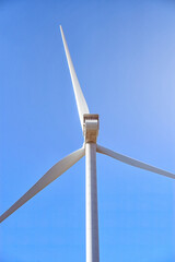 Windmill for electric power production.