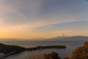 【静岡県】大瀬崎と駿河湾越しに見る富士山