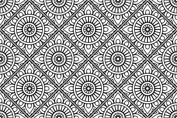 Mandala Ornament Pattern. Vintage decorative elements