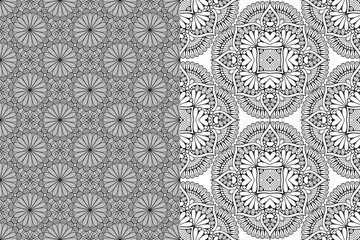 Mandala Ornament Pattern. Vintage decorative elements