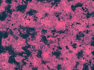Old grunge pink effect texture. Colorful oil paint background wall. Digital art illustration