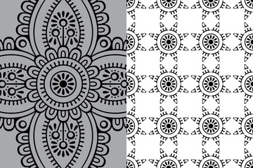 Mandala Ornament Pattern. Vintage decorative elements