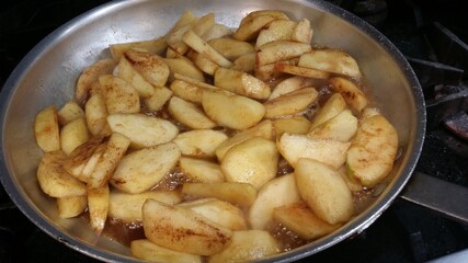 Spiced Apples Apple Pie
