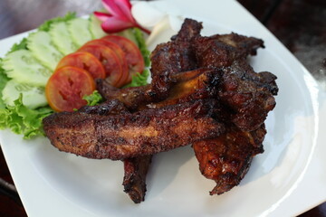 grilled pork ribs