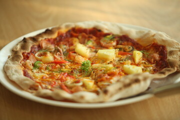 Crispy Thin Crust Pizza