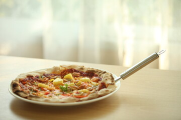 Crispy Thin Crust Pizza