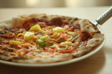 Crispy Thin Crust Pizza