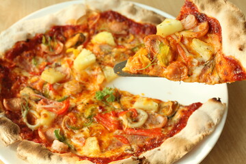 Crispy Thin Crust Pizza