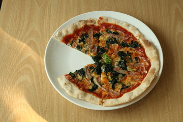 Crispy Thin Crust Pizza