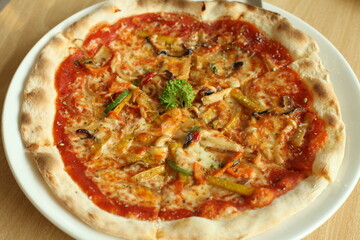 Crispy Thin Crust Pizza