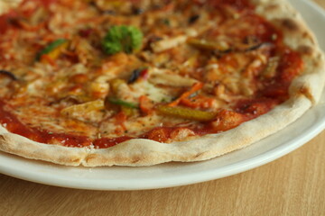 Crispy Thin Crust Pizza