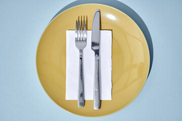 Cafe Table Setting