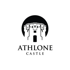 Logo for athlone castle vector .. 