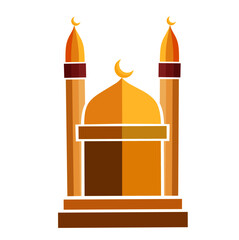 illustration of a mosque