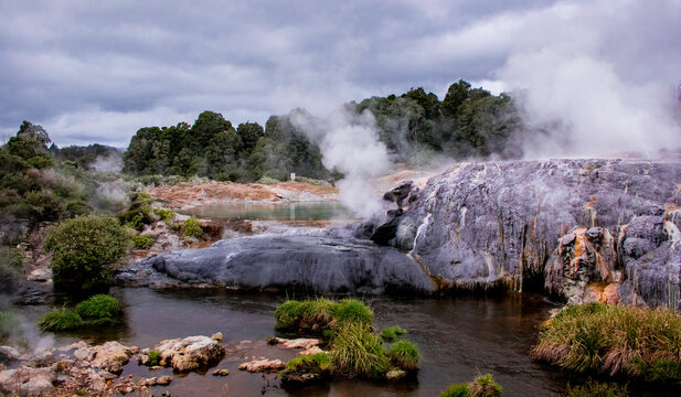 NZ hot springs © Pat