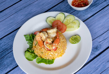 Thai Food Mixes of Soups and Rice Dishes