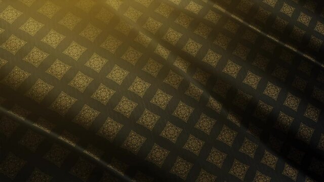 Background Animation Cloth THAI style Laithai pattern