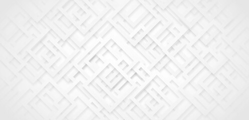 Grey white abstract stripe background geometry shine and layer element vector for presentation design. Suit for business, corporate, institution, party, festive, seminar, and talks.	
