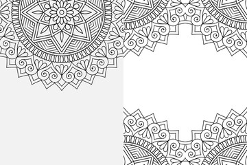 Mandala Ornament Pattern. Vintage decorative elements