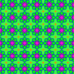 Islamic pattern of a mosaic in Moroccan style background	