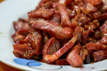 Guangdong Cantonese Braised Braised Classic, Barbecued Pork in Honey Sauce