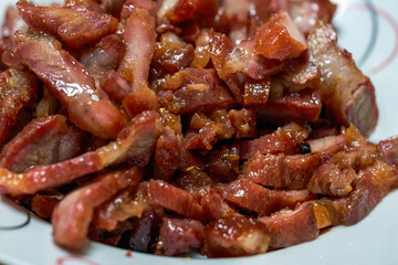 Guangdong Cantonese Braised Braised Classic, Barbecued Pork in Honey Sauce