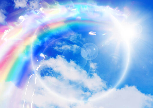 「虹 青空」の写真素材 | 12,682件の無料イラスト画像 | Adobe Stock