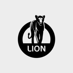 Lion and Tiger logo design