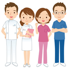 医療スタッフ　医療チーム