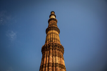 Fototapeta na wymiar minaret at sunset