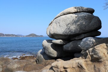 白石の鼻　松山市