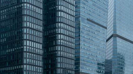 modern office buildings