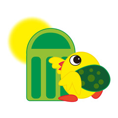 旅立ちイメージ