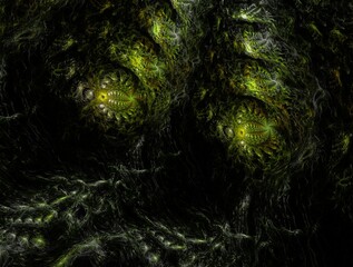 Imaginatory fractal background Image