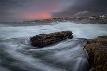 Tamarama Beach at sunset, Sydney Australia