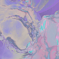 Fototapeta premium Pastel Canvas. Mix Violet Drawing. Violet Pastel