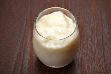 デザートの杏仁豆腐