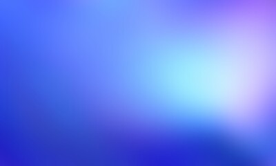 Holographic blue blurred shiny background. Fantastic sky abstract illustration.