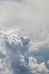 sommerlicher Wolkenhimmel, Wolken, Wolkenberge